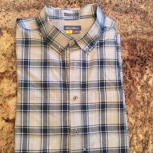 Eddie Bauer plaid long sleeve shirt